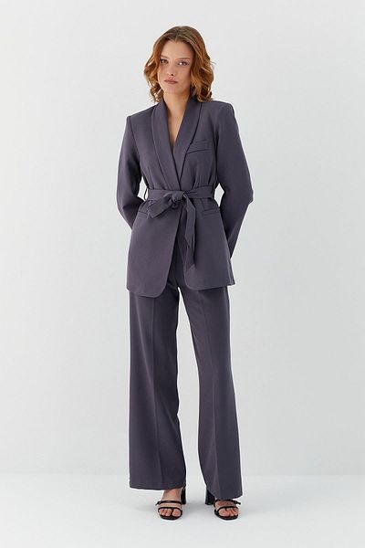 Shopping Shop Blazer Jacket Suit Gray