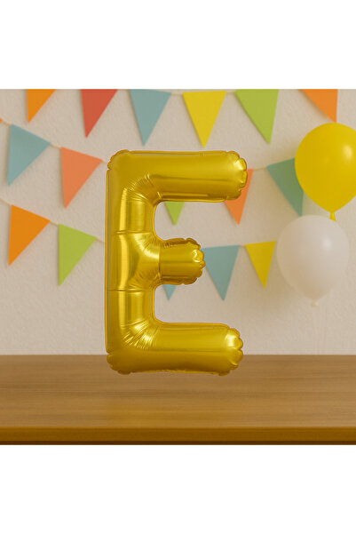 76 cm Gold Harf Folyo Balon 34 inç