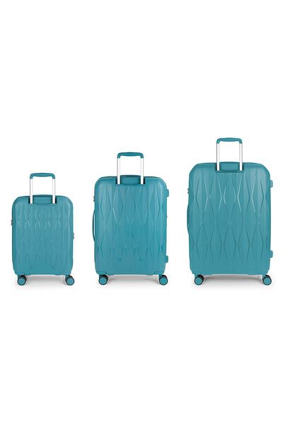 Gabol Set valize Infinity cu 4 roți, 3 piese, cu pliuri extensibile