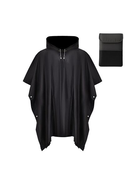 Boldy Oversized Poncho Raincoat - Hooded Raincoat - Raincoat Poncho - Transparent Raincoat Oversize Poncho