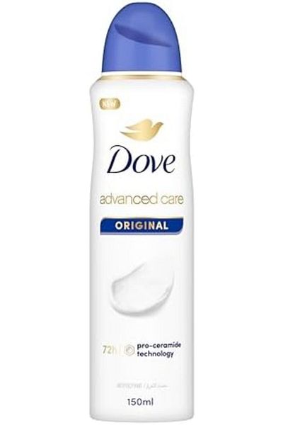 Dove Advanced Care, Antiperspirant Deodorant Spray, Original, 72H Sweat & Odor Protection & Moisturi