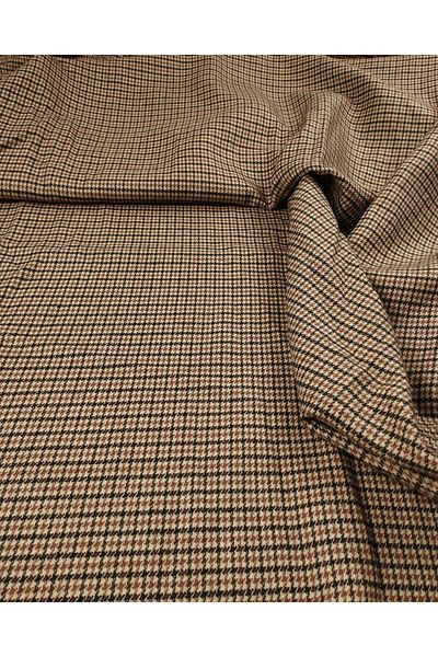 Kumaş Parça Synthetic Viscose Woven in Coffee Black Colors (Width 150 cm X Length 210 cm)