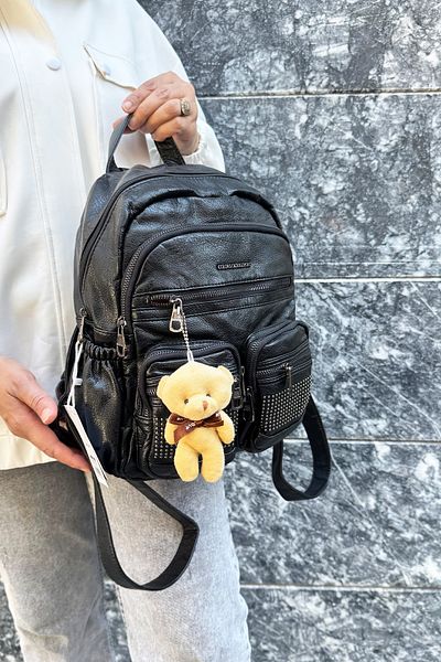 çantamgelsin Just Polo Original Imported Soft Leather a Quality Multi-Section Backpack