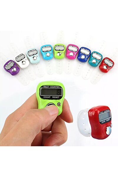 Silmaril Store Dijital Zikirmatik Sessiz Zikir Sayacı – Yüzük Tipi Parmak Tesbih