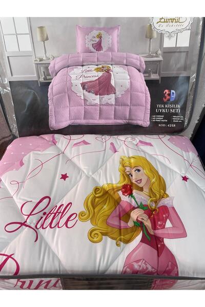 Zümrüt Tek Kişilik 3d Uyku Seti