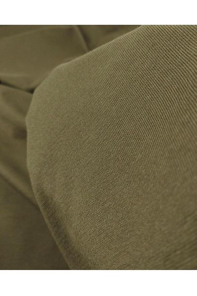 Kumaş Parça Interlock Knitted in Khaki Color (Width 160 cm X Length 100 cm)