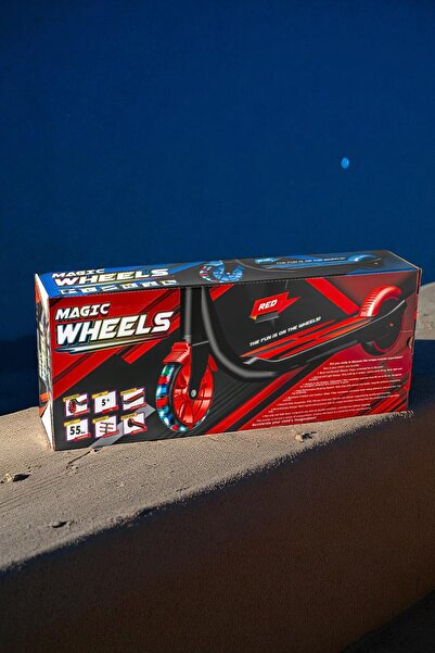 BRN Oyuncak Magic Wheels Işıklı 4 Yaş Üzeri 2 Tekerlekli Twist Model Çocuk Scooter