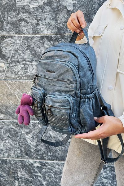 çantamgelsin JUST POLO ORIGINAL IMPORTAT PIELE MOALE Rucsac de calitate cu mai multe compartimente