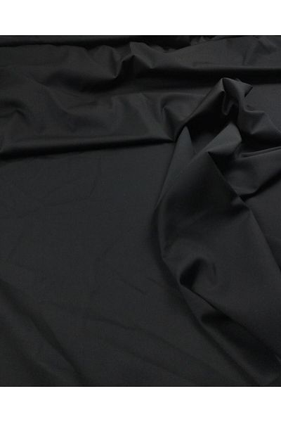 Kumaş Parça Cotton Synthetic Weaving in Black Color Width: 135 cm