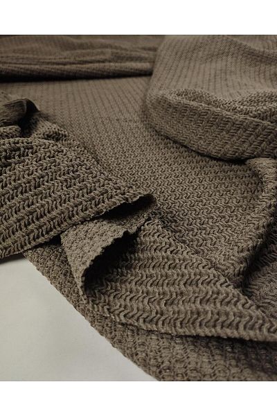 Kumaş Parça Jersey in Smoked Gray Color (Width 140 cm X Length 180 cm)