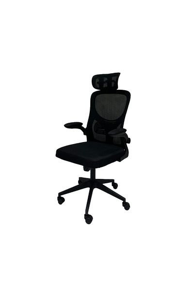 Ch Swivel mesh office chair with moving handle