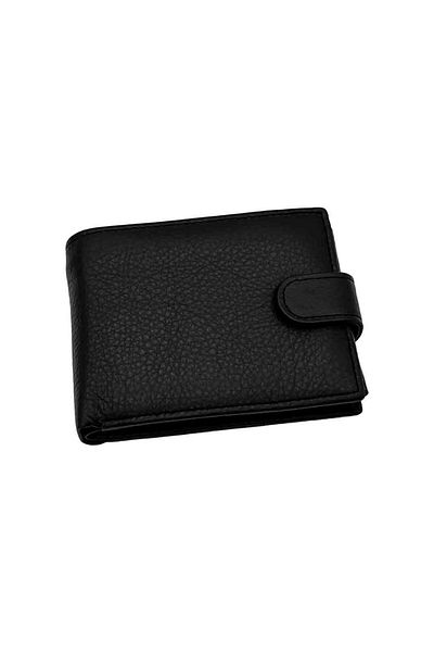 Micutz Men's Wallets Made of Genuine Leather: Elegance -010-1-YK, Black Color