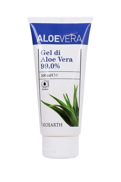 Bioearth Gel pur de aloe vera bio (99%), 100ml - Bioearth