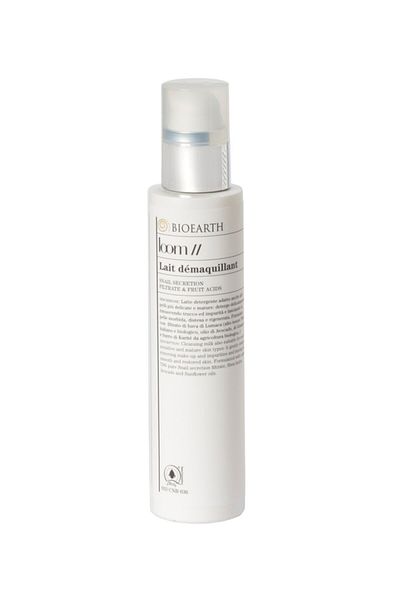 Bioearth Cleansing milk with snail extract, 200ml - Loom Bioearth