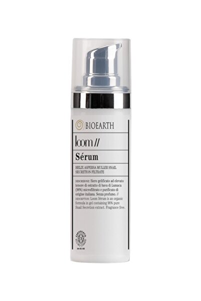 Bioearth Ser bio cu melc si acid hialuronic, 30ml - Loom Bioearth