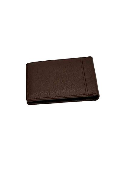 Micutz Men's Slim Wallets Made of Genuine Leather: 9625-WK, Brown Color