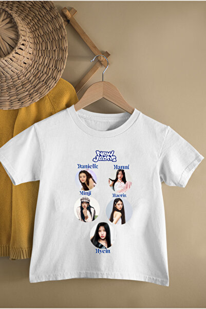 MAGORS NOI JEANS K-POP GRUP LOVELY MINJI TRIUC BUMBAC CU MÂNECI SCURTĂ TINERE...