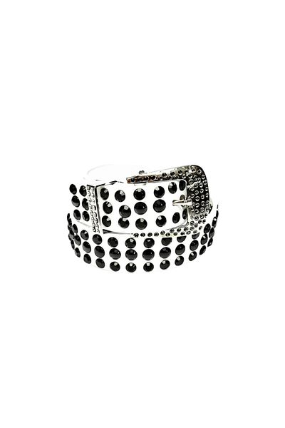 targay Full Shiny Stone Belt