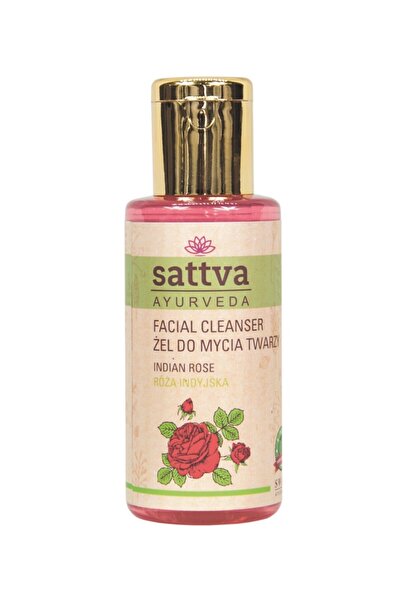 Sattva Ayurveda Gel de curatare fata cu Trandafir, 100ml - Sattva Ayurveda