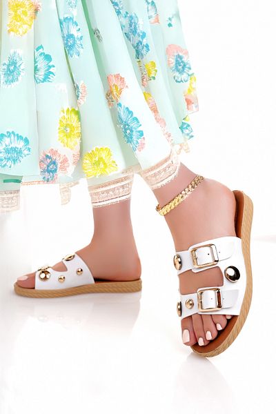 Modafırsat Women's Daily Slippers Stylish Orthopedic Summer Home Beach Vacation Work Slippers