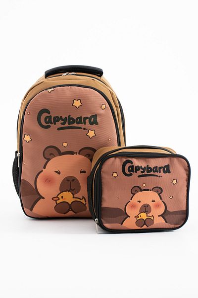 Roxy Cappybara Waterproof Primary School Bag Set