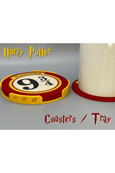 MOON SİRİUS HARRY POTTER Kahve Altlığı 10x10x1.2