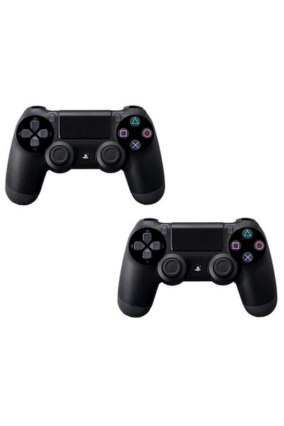 Sony 2 X Controller Sony Dualshock 4 V 2 New Model pentru Playstation 4, Black