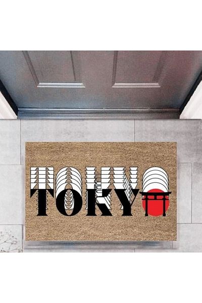 Mu Art Ahşap Bfs Door Mat Decorative Digital Printing Citiesp-2743