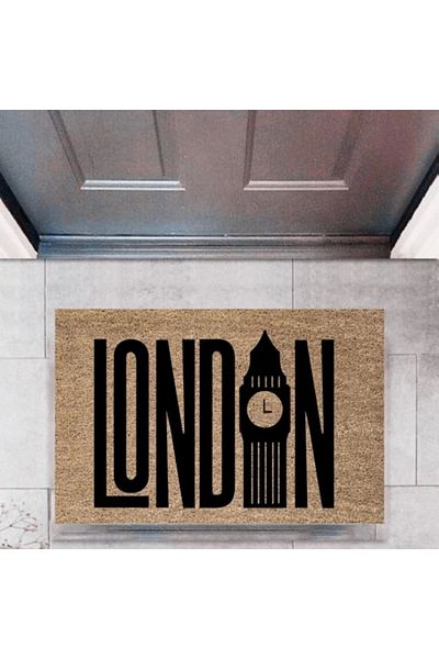 Mu Art Ahşap Bfs Door Mat Decorative Digital Printing Citiesp-2734