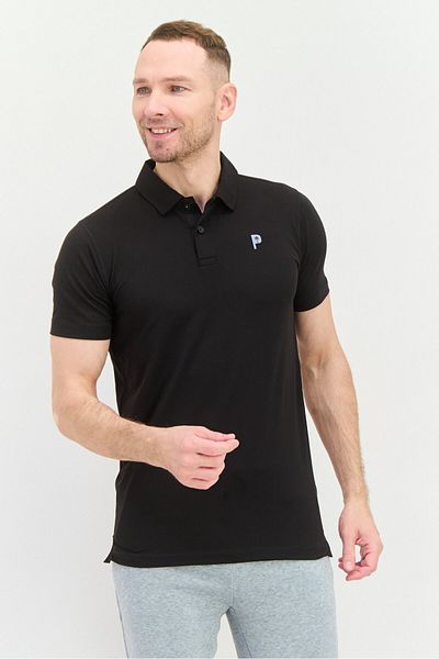 Puma x Palm Tree Crew Men Sportswear Fit Short Sleeves Golf Polo Shirt, Black