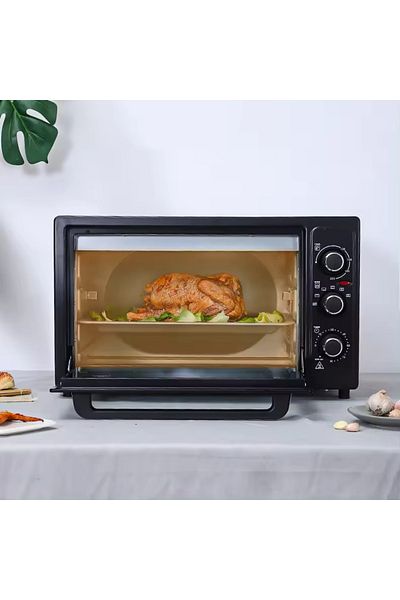 AEIDEN Electric Kitchen Oven 2600 W – 48 L, Baking Tray, Grill and Rotisserie Function