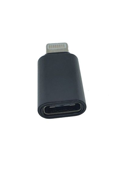 MaxLife Naturals Adaptor Maxlife 94075 port USB-C mama la conector tip lightning tata, in blister, negru