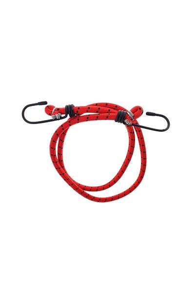 OEM Elastic strap FS-11635, 7mm X 100cm, flexible rope for anchoring and fastening, general purpose, red