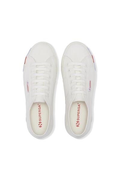 Superga 2790 Rubber Daisies Kadın Beyaz Bileksiz Sneaker