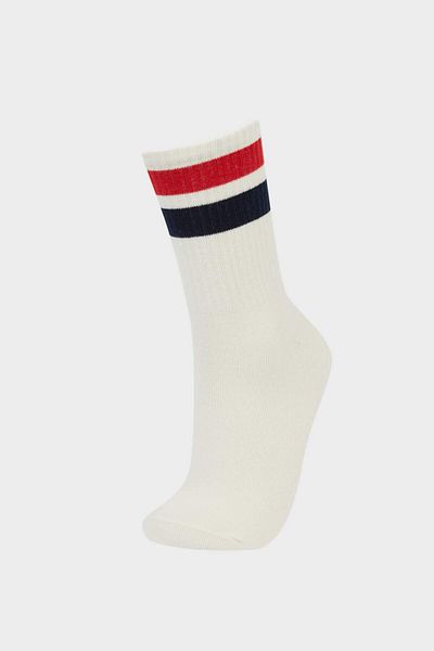 DeFacto Boy's 3-Piece Cotton Long Socks F4725A8Ns