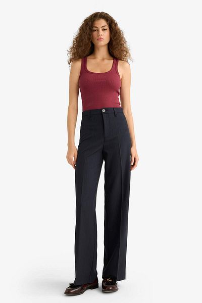 DeFacto Fitted U Neck Ribbed Camisole Undershirt A1665Ax25Au