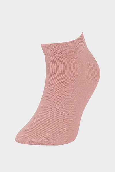 DeFacto Girl's 5-Piece Cotton Booties Socks F8564A8Ns
