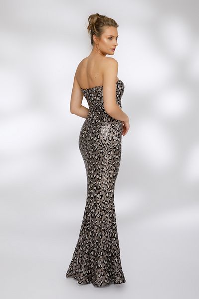 Atmosphere Fashion Long sequin dress