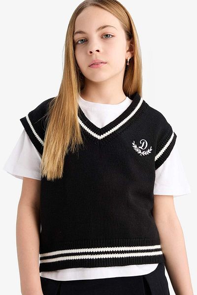 DeFacto Girls Back to School Standard Fit Sweater C6925A825Au