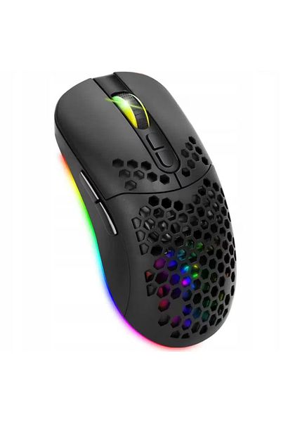 DexXer Mouse gaming, DexXer, Wireless, RGB lighting, USB, Wireless 2.4 G, FastCharge, Ergonomic design