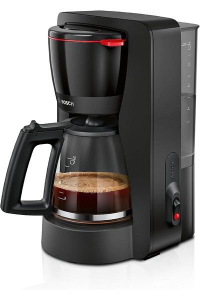 Bosch MyMoment 1.4L Filter Coffee Machine with anti drip function, TKA2M113GB, Black