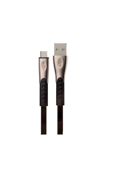 klgo Data/Charging Cable MicroUSB, Android Compatible, 2.4A, 1m