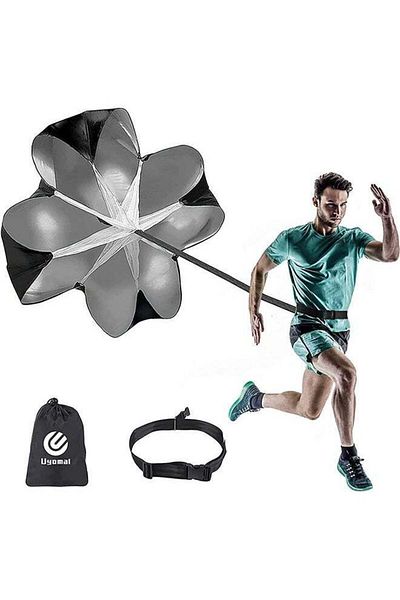 COOYA Resistance Parachute - Running Speed Training, 57inch Speed Training Parachute for Training