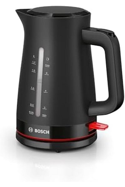 Bosch MyMoment Infuse TWK3M123GB Electric Kettle with 1.7 L Capacity and Fast Boil, Dual Sided Water