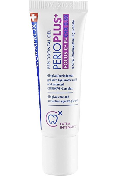 Curaprox Perio Plus Focus Periodontal Gel, 10ml, 0.50% Chlorhexidine Gel for ...
