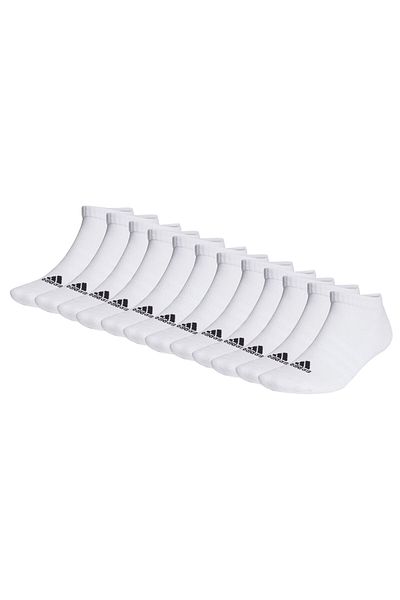 adidas Unisex Sneakersocken, 12er Pack - Cushioned Low-Cut, Logo, gepolstert, einfarbig