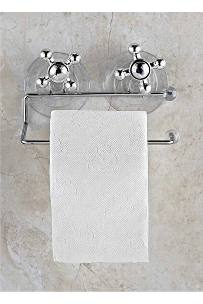 Qerhome Hitfoni Vakumlu Tuvalet Kağıtlığı Paslanmaz Krom Tuvalet Kağıdı Askısı