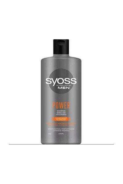Syoss Men Power Shampoo – 440ml