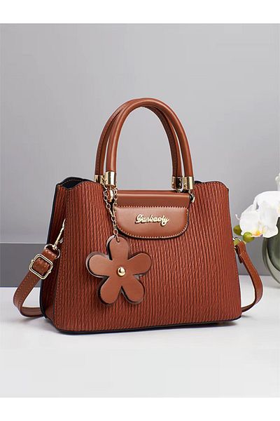 danbaoty Elegant women's handbag - camel brown