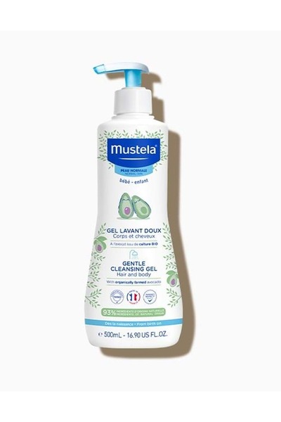 Mustela Gentle Cleansing Gel Yenidoğan Şampuan 500 ml